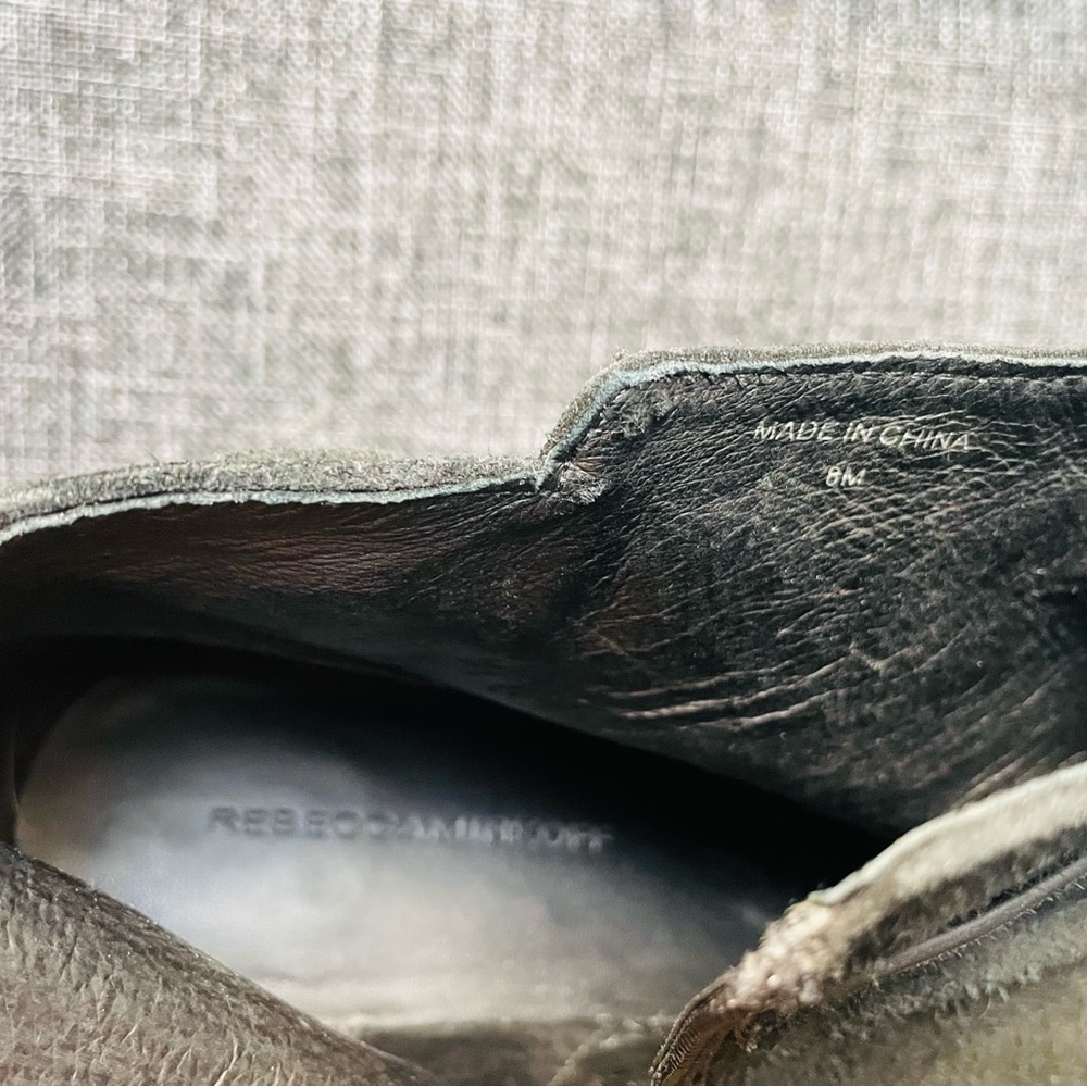 Rebecca Minkoff Black suede booties - Picture 4 of 5
